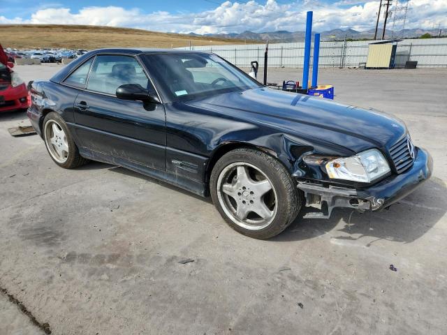 WDBFA68F9YF189077 - 2000 MERCEDES-BENZ SL 500 შავი ფოტო 4