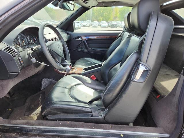 WDBFA68F9YF189077 - 2000 MERCEDES-BENZ SL 500 შავი ფოტო 7