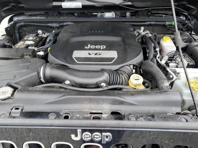 1C4HJWEG0JL927251 - 2018 JEEP WRANGLER UNLIMITED SAHARA BLACK photo 12