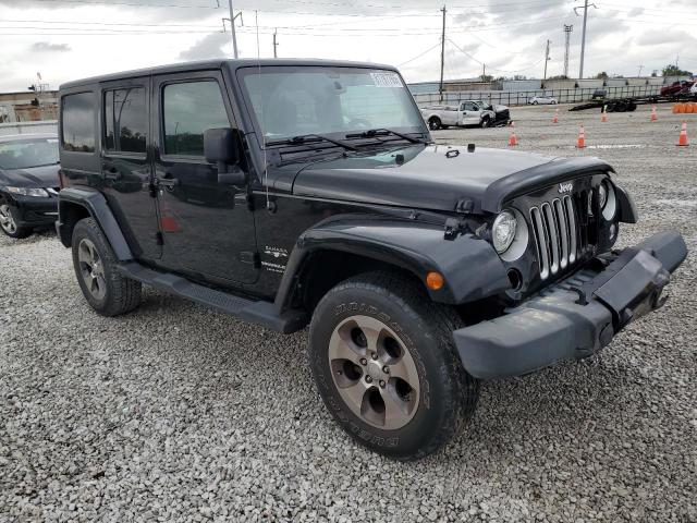 1C4HJWEG0JL927251 - 2018 JEEP WRANGLER UNLIMITED SAHARA BLACK photo 4