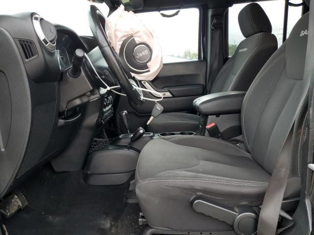 1C4HJWEG0JL927251 - 2018 JEEP WRANGLER UNLIMITED SAHARA BLACK photo 7