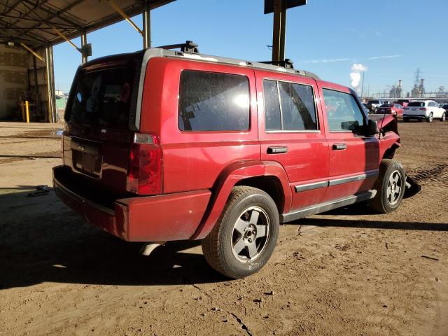 1J8HG48NX6C202818 - 2006 JEEP COMMANDER RED photo 3