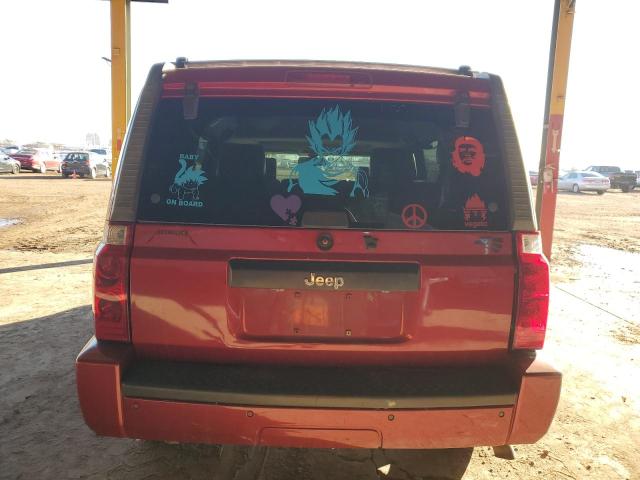 1J8HG48NX6C202818 - 2006 JEEP COMMANDER 红色 照片 6