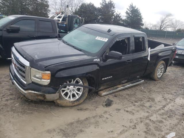 1GTV2UEC4EZ158550 - 2014 GMC SIERRA K1500 SLE BLACK photo 1