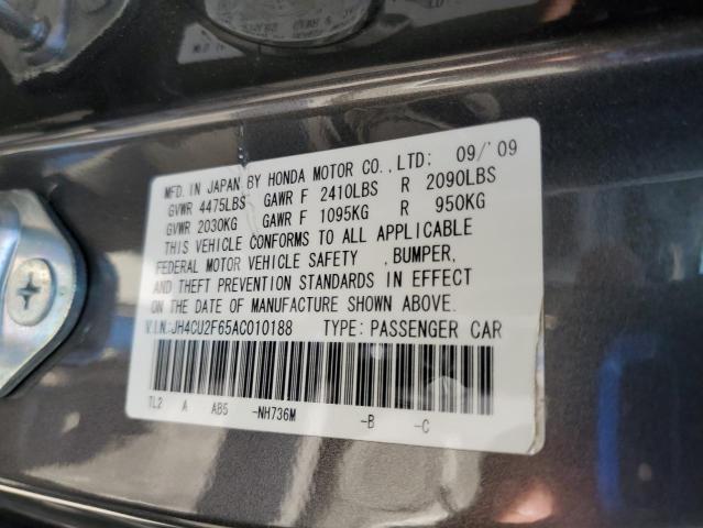JH4CU2F65AC010188 - 2010 ACURA TSX Boz foto 12