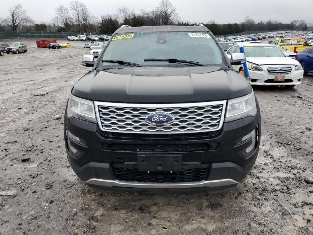 1FM5K8HT0HGB58995 - 2017 FORD EXPLORER PLATINUM BLACK photo 5