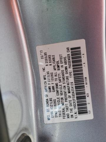 1HGCR2F56DA204126 - 2013 HONDA ACCORD SPORT Silber Foto 12