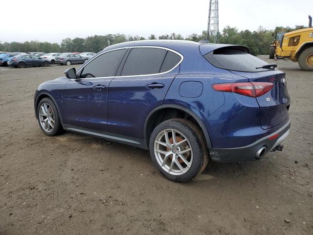 ZASPAKBNXK7C39928 - 2019 ALFA ROMEO STELVIO TI Көк фото 2