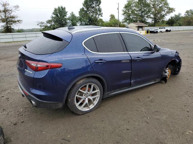 ZASPAKBNXK7C39928 - 2019 ALFA ROMEO STELVIO TI Көк фото 3