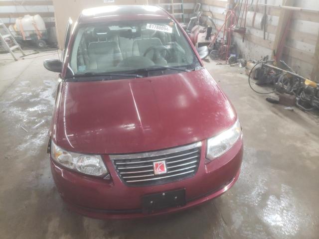 1G8AJ55F96Z147556 - 2006 SATURN ION LEVEL 2 BURGUNDY photo 5