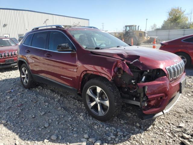 1C4PJMDX4KD386234 - 2019 JEEP CHEROKEE LIMITED Rot Foto 4