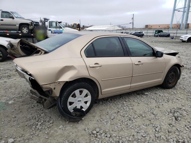 3FAFP06Z36R124371 - 2006 FORD FUSION S TAN photo 3