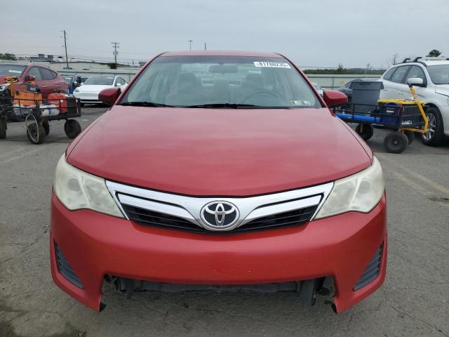 4T1BF1FK7CU515091 - 2012 TOYOTA CAMRY BASE Червоний фото 5