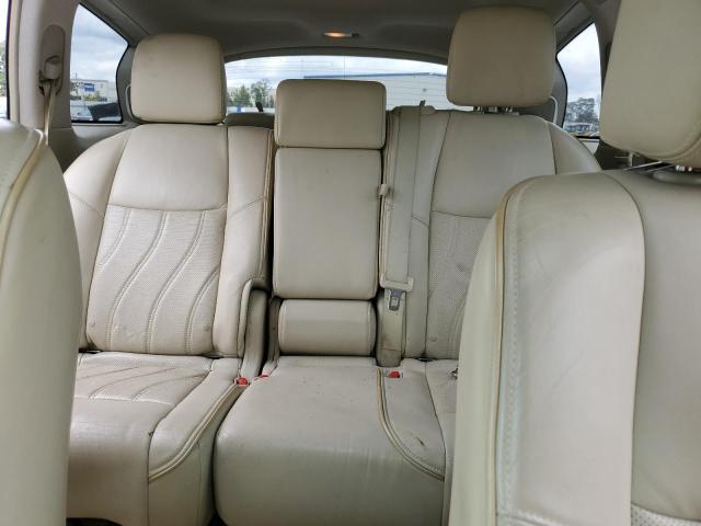 5N1AL0MN3EC510457 - 2014 INFINITI QX60 WHITE photo 10