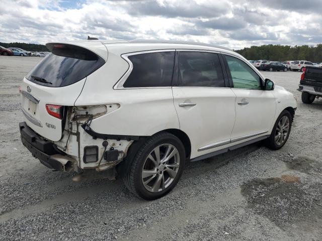 5N1AL0MN3EC510457 - 2014 INFINITI QX60 WHITE photo 3