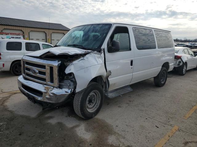 1FBNE3BL2CDA99437 - 2012 FORD ECONOLINE E350 SUPER DUTY WAGON WHITE photo 1