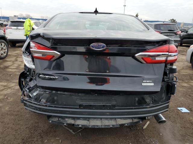 3FA6P0CD4LR264109 - 2020 FORD FUSION SEL BLACK photo 6