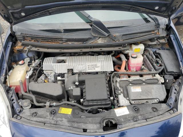 JTDKN3DU7F0430111 - 2015 TOYOTA PRIUS ლურჯი ფოტო 11