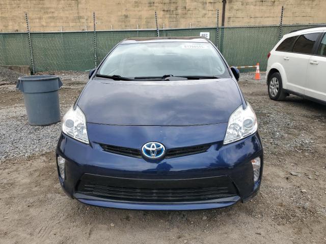 JTDKN3DU7F0430111 - 2015 TOYOTA PRIUS ლურჯი ფოტო 5