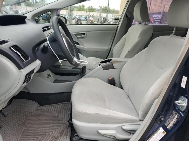 JTDKN3DU7F0430111 - 2015 TOYOTA PRIUS ლურჯი ფოტო 7