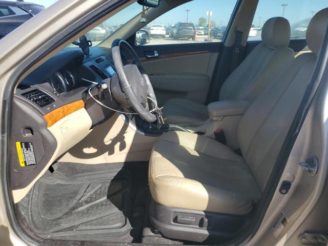 5NPEU46F79H419590 - 2009 HYUNDAI SONATA SE TAN photo 7