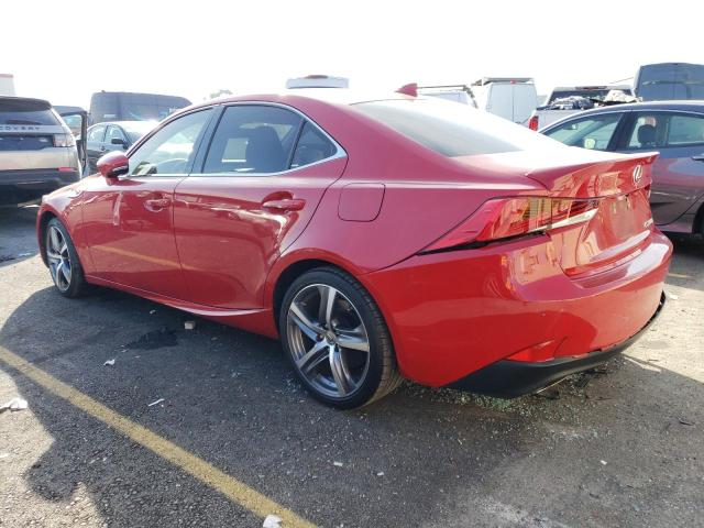 JTHBA1D20H5041555 - 2017 LEXUS IS 200T RED photo 2