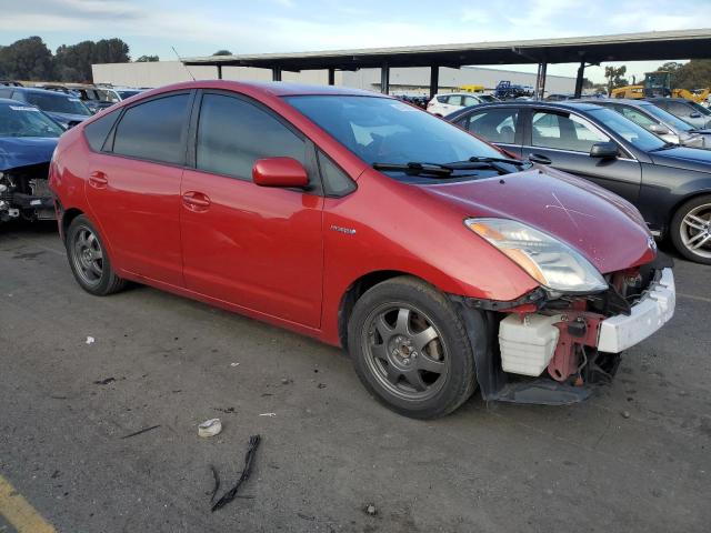 JTDKB20U073242944 - 2007 TOYOTA PRIUS RED photo 4