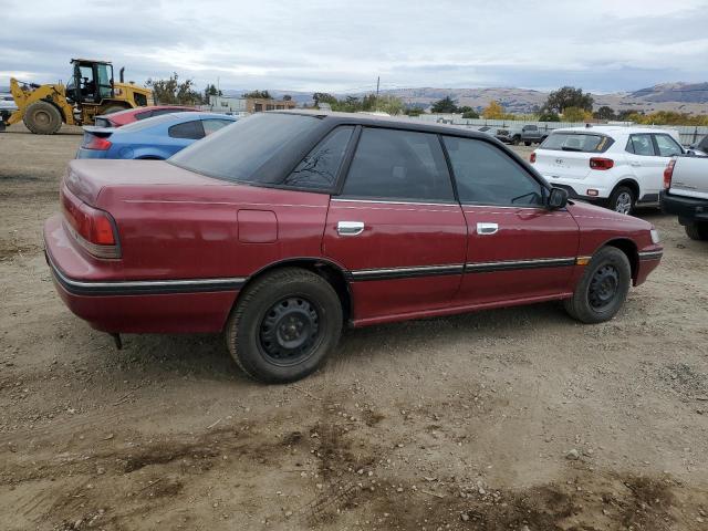 4S3BC6335R1642505 - 1994 SUBARU LEGACY L RED photo 3