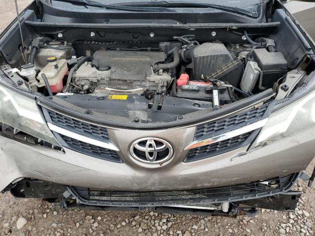 2T3RFREV2EW194922 - 2014 TOYOTA RAV4 XLE BROWN photo 12