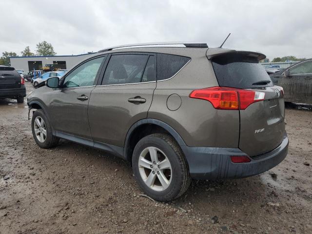 2T3RFREV2EW194922 - 2014 TOYOTA RAV4 XLE BROWN photo 2