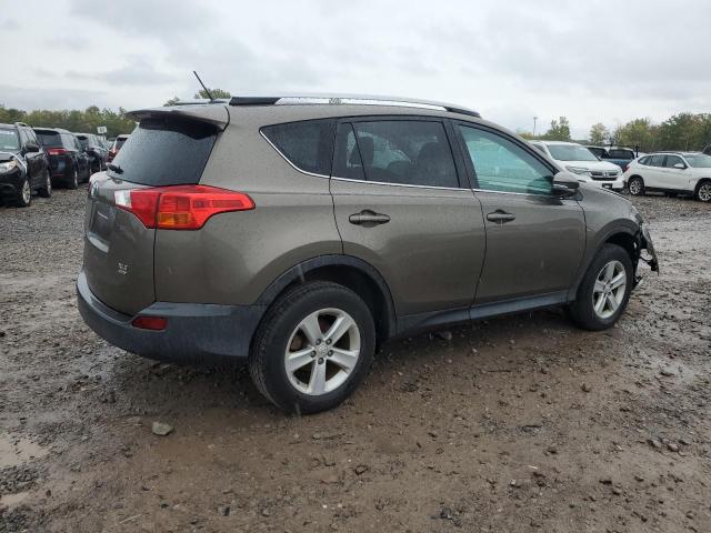2T3RFREV2EW194922 - 2014 TOYOTA RAV4 XLE BROWN photo 3