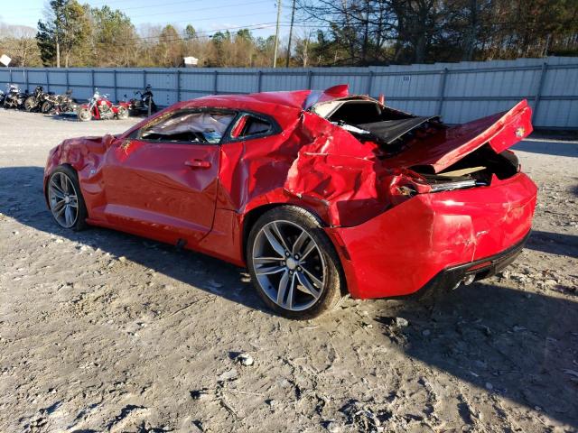 1G1FD1RSXH0120983 - 2017 CHEVROLET CAMARO LT RED photo 2