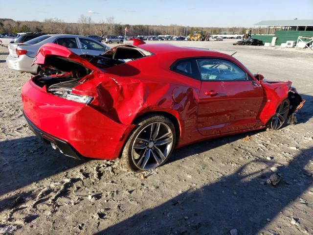 1G1FD1RSXH0120983 - 2017 CHEVROLET CAMARO LT RED photo 3