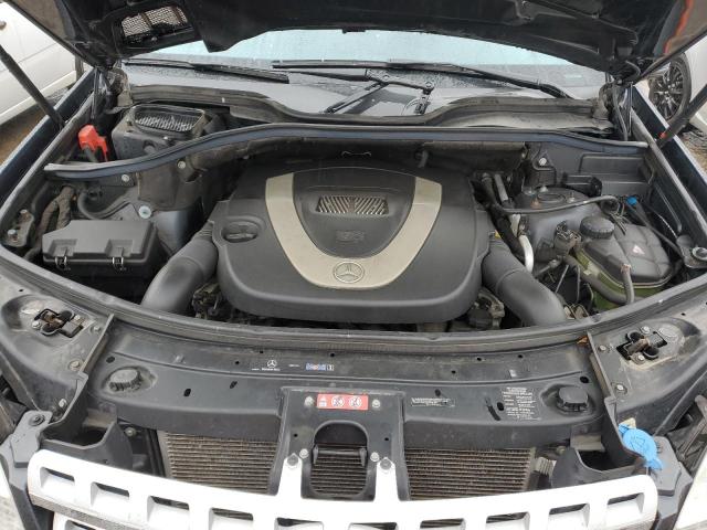 4JGBB8GB4BA739826 - 2011 MERCEDES-BENZ ML 350 4MATIC GRAY photo 12