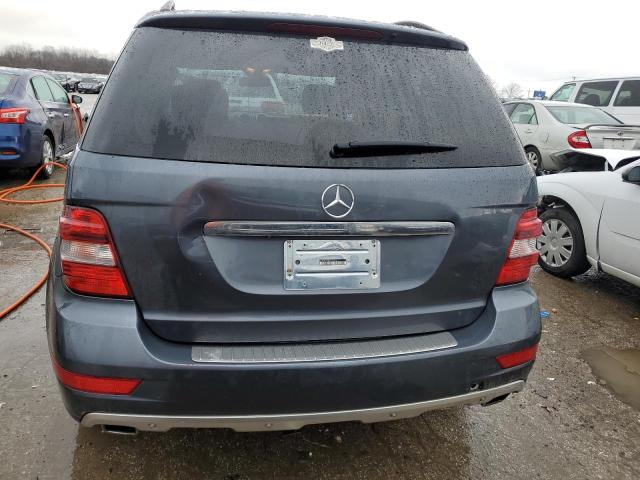 4JGBB8GB4BA739826 - 2011 MERCEDES-BENZ ML 350 4MATIC GRAY photo 6