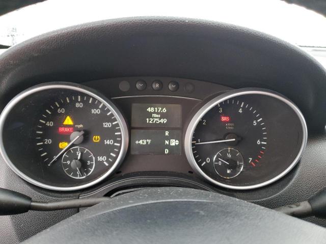 4JGBB8GB4BA739826 - 2011 MERCEDES-BENZ ML 350 4MATIC GRAY photo 9