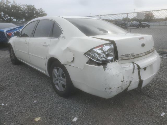 2G1WB58K679249063 - 2007 CHEVROLET IMPALA LS WHITE photo 2