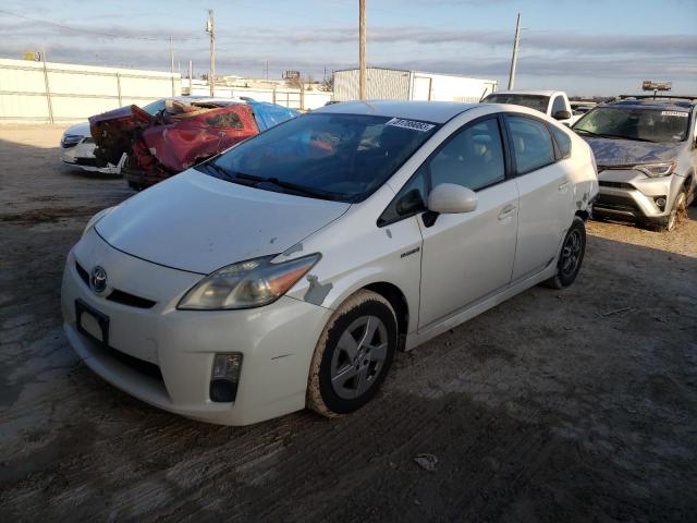 JTDKN3DUXA0100536 - 2010 TOYOTA PRIUS GRAY photo 1