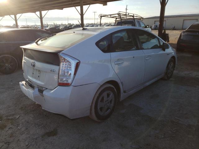 JTDKN3DUXA0100536 - 2010 TOYOTA PRIUS GRAY photo 3