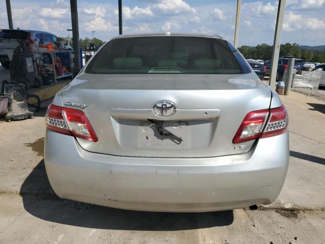 4T4BF3EK5AR019464 - 2010 TOYOTA CAMRY BASE SILVER photo 6