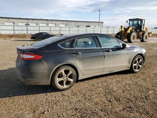 3FA6P0HR9DR117273 - 2013 FORD FUSION SE BLACK photo 3