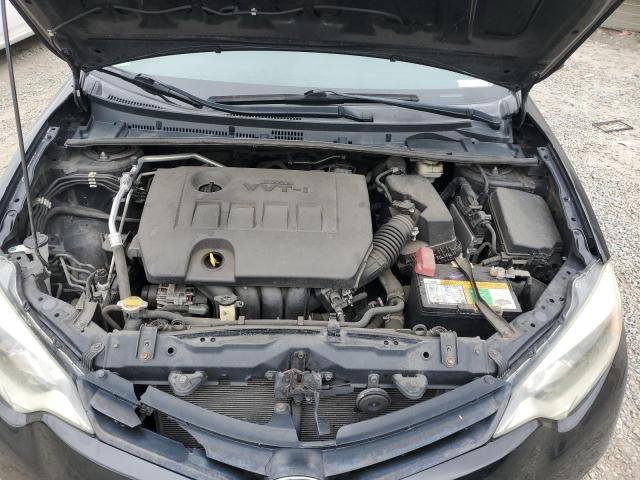 5YFBURHE0GP465458 - 2016 TOYOTA COROLLA L BLACK photo 11