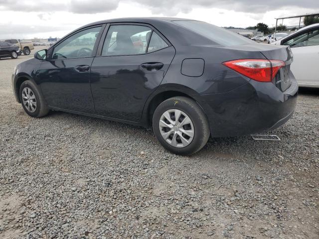 5YFBURHE0GP465458 - 2016 TOYOTA COROLLA L BLACK photo 2