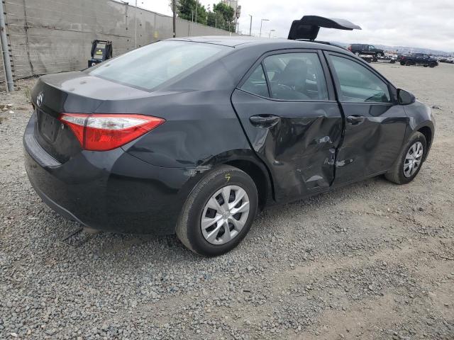 5YFBURHE0GP465458 - 2016 TOYOTA COROLLA L BLACK photo 3