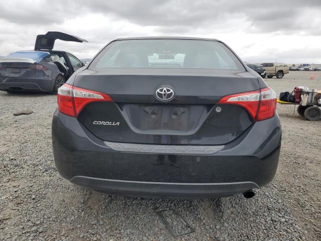 5YFBURHE0GP465458 - 2016 TOYOTA COROLLA L BLACK photo 6