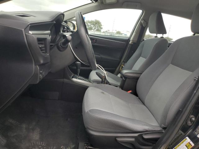 5YFBURHE0GP465458 - 2016 TOYOTA COROLLA L BLACK photo 7