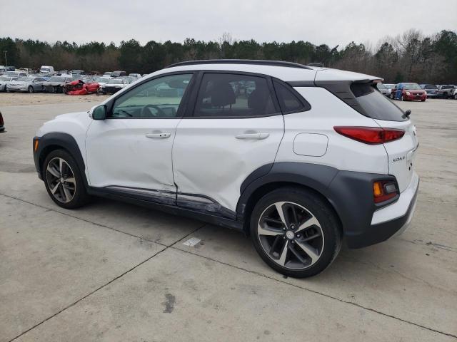 KM8K33A54JU078640 - 2018 HYUNDAI KONA LIMITED WHITE photo 2