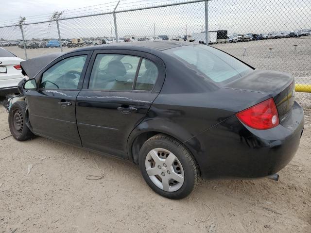 1G1AK52F257581103 - 2005 CHEVROLET COBALT BLACK photo 2