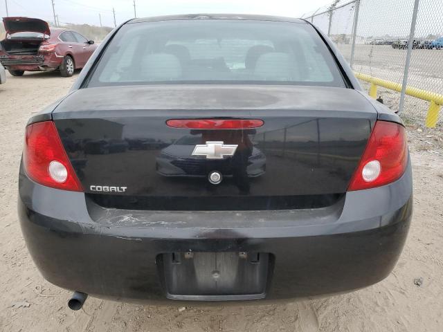 1G1AK52F257581103 - 2005 CHEVROLET COBALT BLACK photo 6