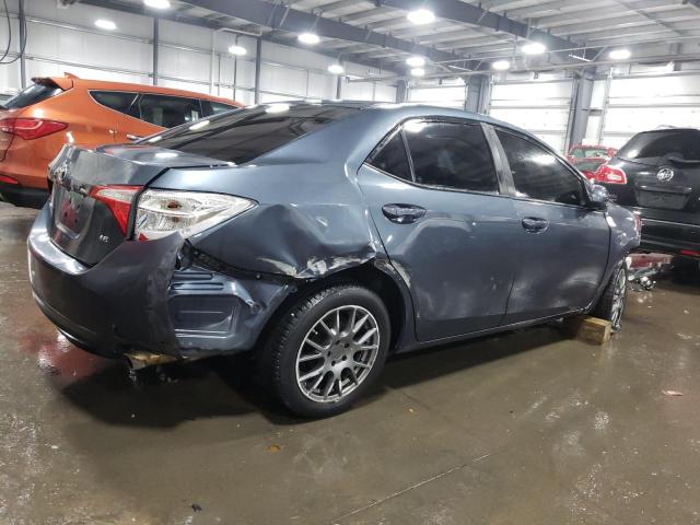 2T1BURHE4GC554238 - 2016 TOYOTA COROLLA L GRAY photo 3